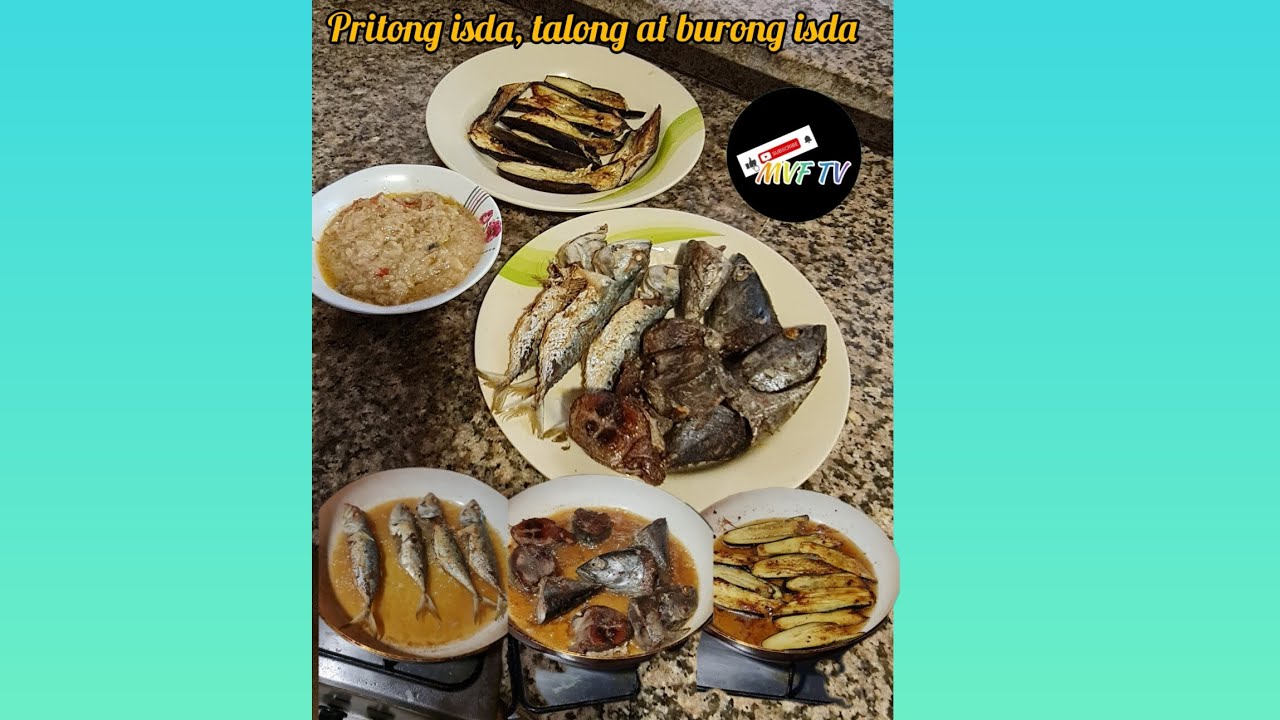 Tara Luto Tayo Pritong Isda, Talong at Burong Isda 