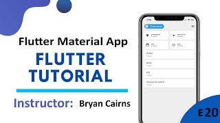 Flutter - 20 Material App | Introduction to Flutter Development Using Dart
