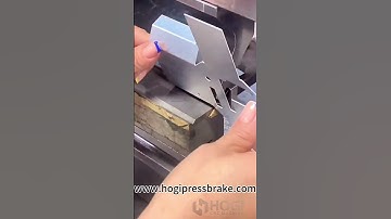HogiCNC bending machine, simple operation and high precision.#engineering #engine #tools #cnc