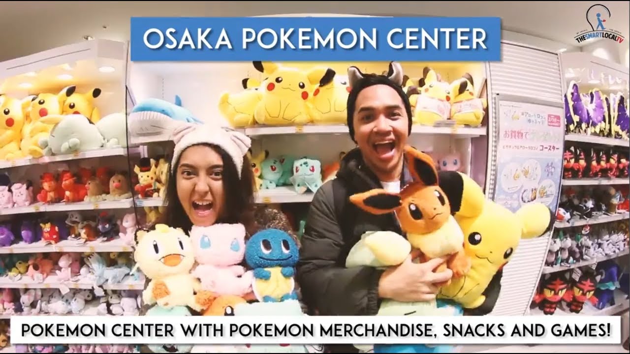 Osaka Pokemon Center Youtube