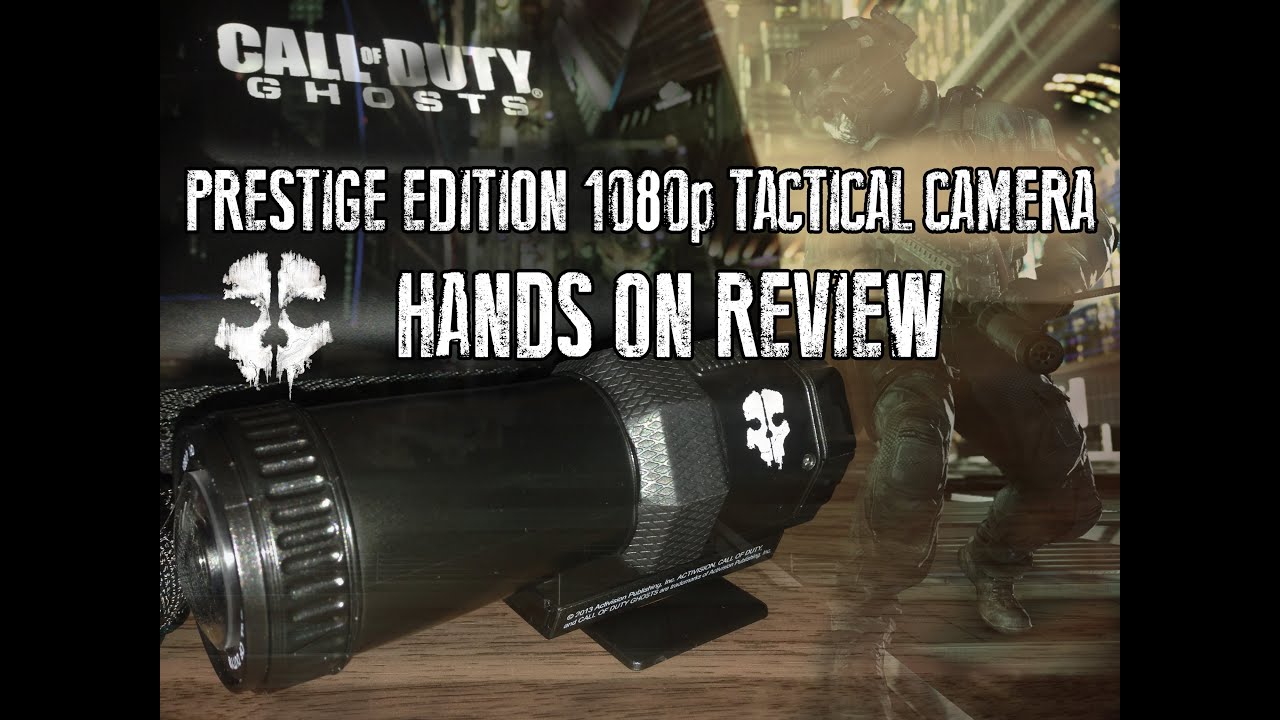 Call of Duty: Ghosts Prestige Edition Tactical Camera Unboxing - Charlie  INTEL