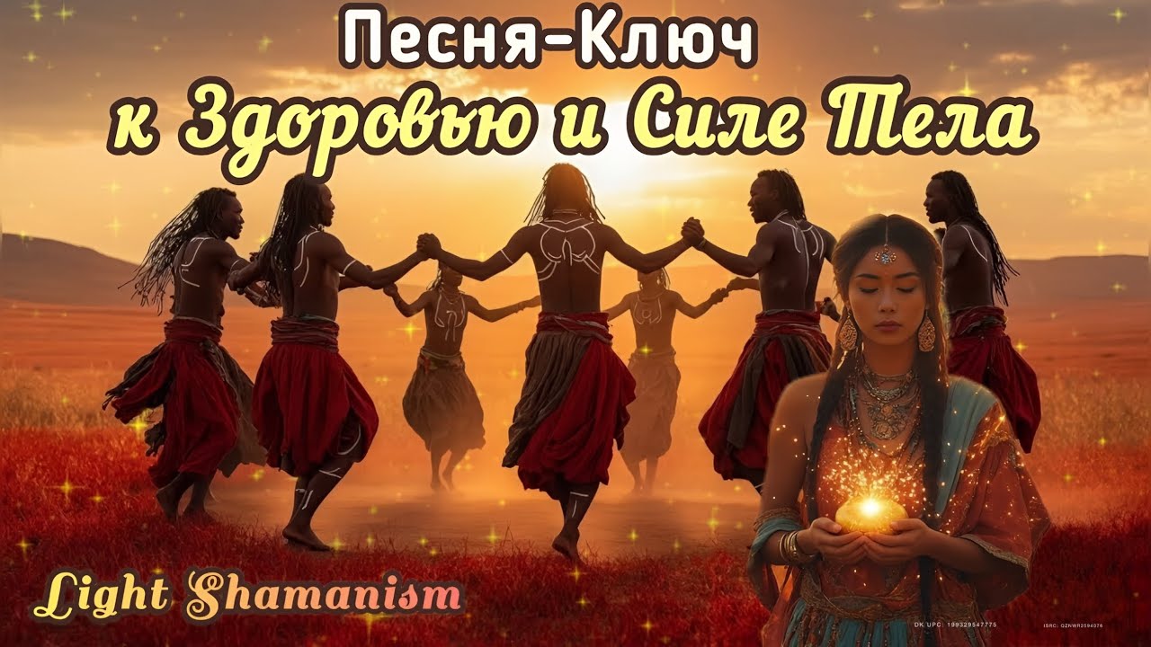 🔆Песня-Аффирмация для Клеточного Обновления | Шаманская аффирмация для силы, исцеления и сияния души