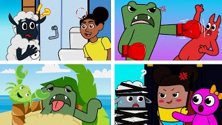 Top Sorts Animation Amanda The Adventure, Rainbow Roblox,Garten of Banban,Skibidi Toilet