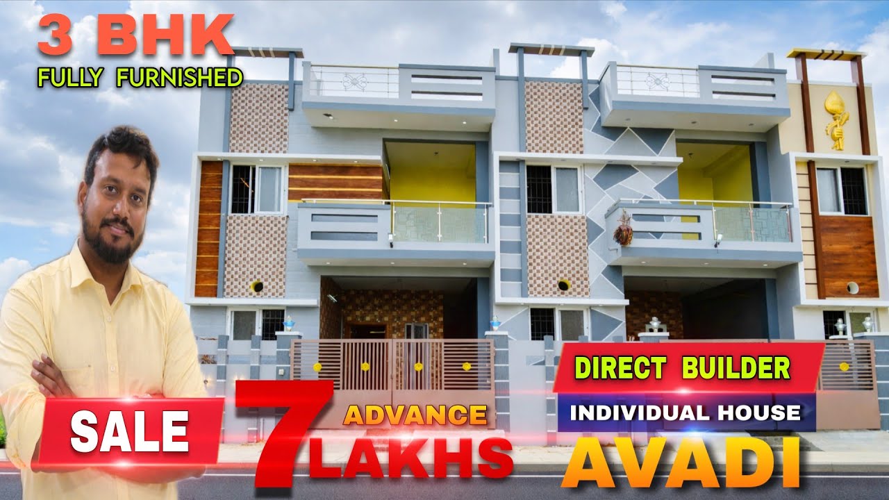 😱Shoking Rate😍Fully Furnished 3BHK Individual house Sale in Avadi Chennai😍Ready to Move #home #villa