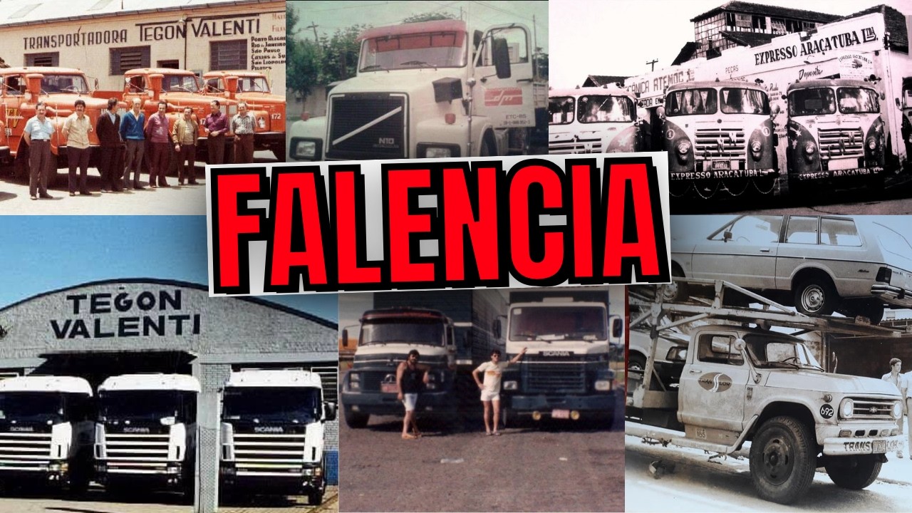 Transportadoras Brasileiras que Foram Gigantes… e Hoje Não Existem Mais!