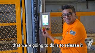 How to Release the Emergency Stop Button and Resume Operation | Automated Parking Systems