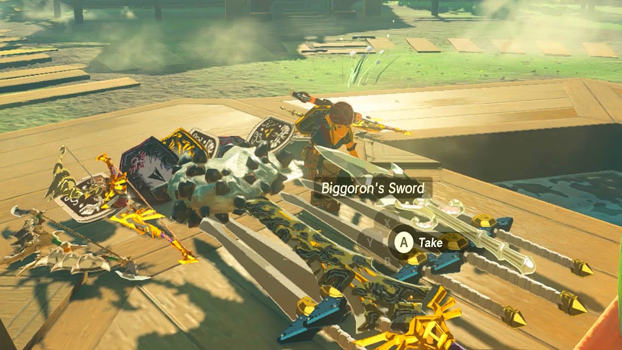 Sword, Bow & Shield Duplication Glitch Zelda Tears of the Kingdom