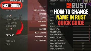 Snelle handleiding voor het wijzigen van de naam in Rust