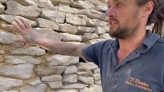 How to lime point a 300 year old property Pt 1 (backpointing)