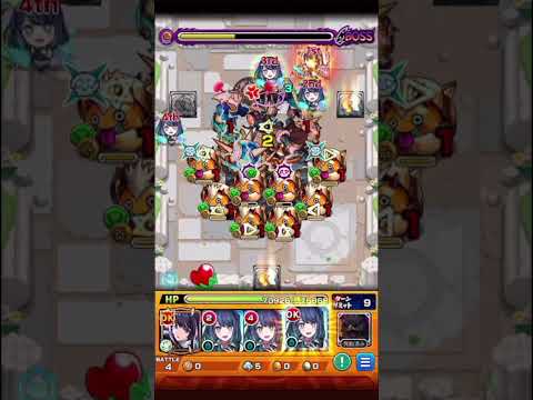 リンネのSSで初春の遊地5をワンパン【モンスト】#Shorts