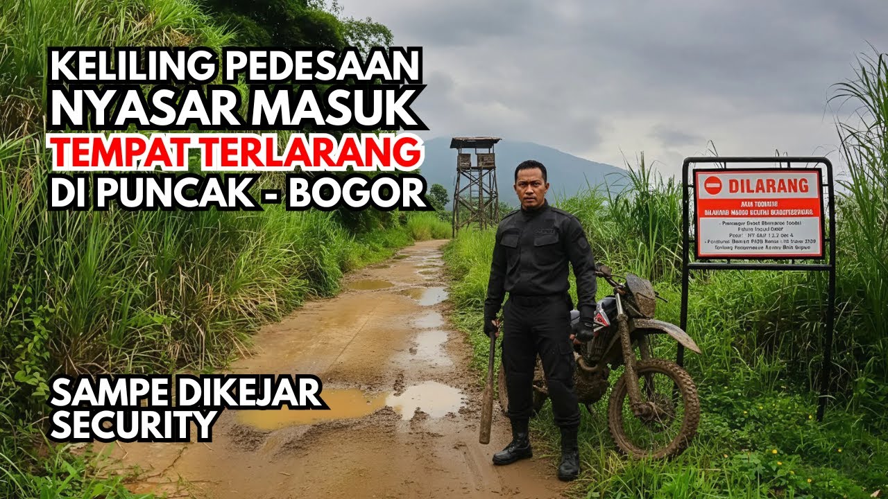 Keliling Pedesaan Malah Nyasar ke Tempat Terlarang di Puncak Bogor