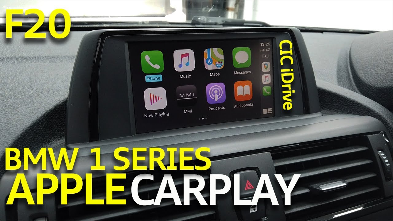 tyngdekraft forskellige vejr BMW 1 Series Apple CarPlay Retrofit | F20 | CIC iDrive - YouTube