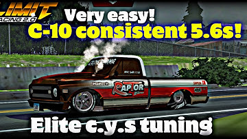 5.6! tune C10 (nitro)1.6.1 (iOS) No limit drag racing 2.0 easy ,consistent Tune! (READ DESCRIPTION)
