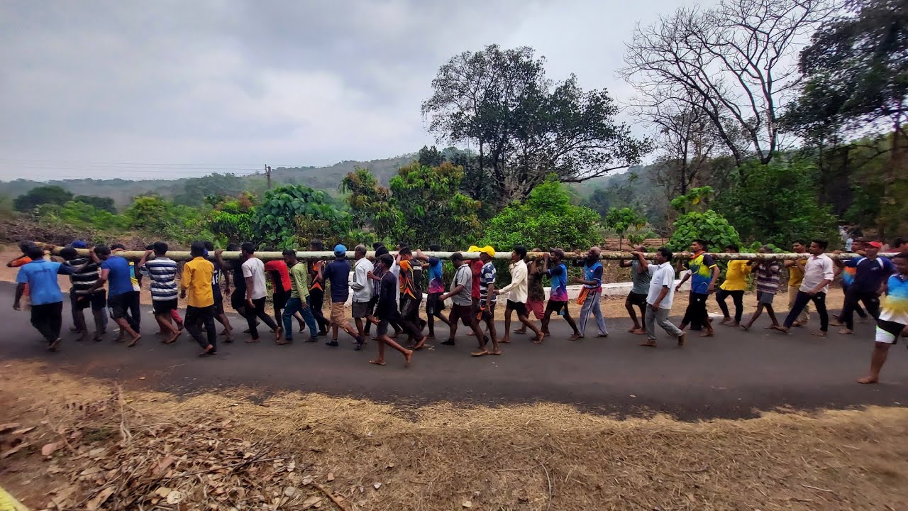 भालावली गावची होळी | होळी तुटल्यावर आणली नवीन होळी | भाग 2 | गावठी CREATION😜