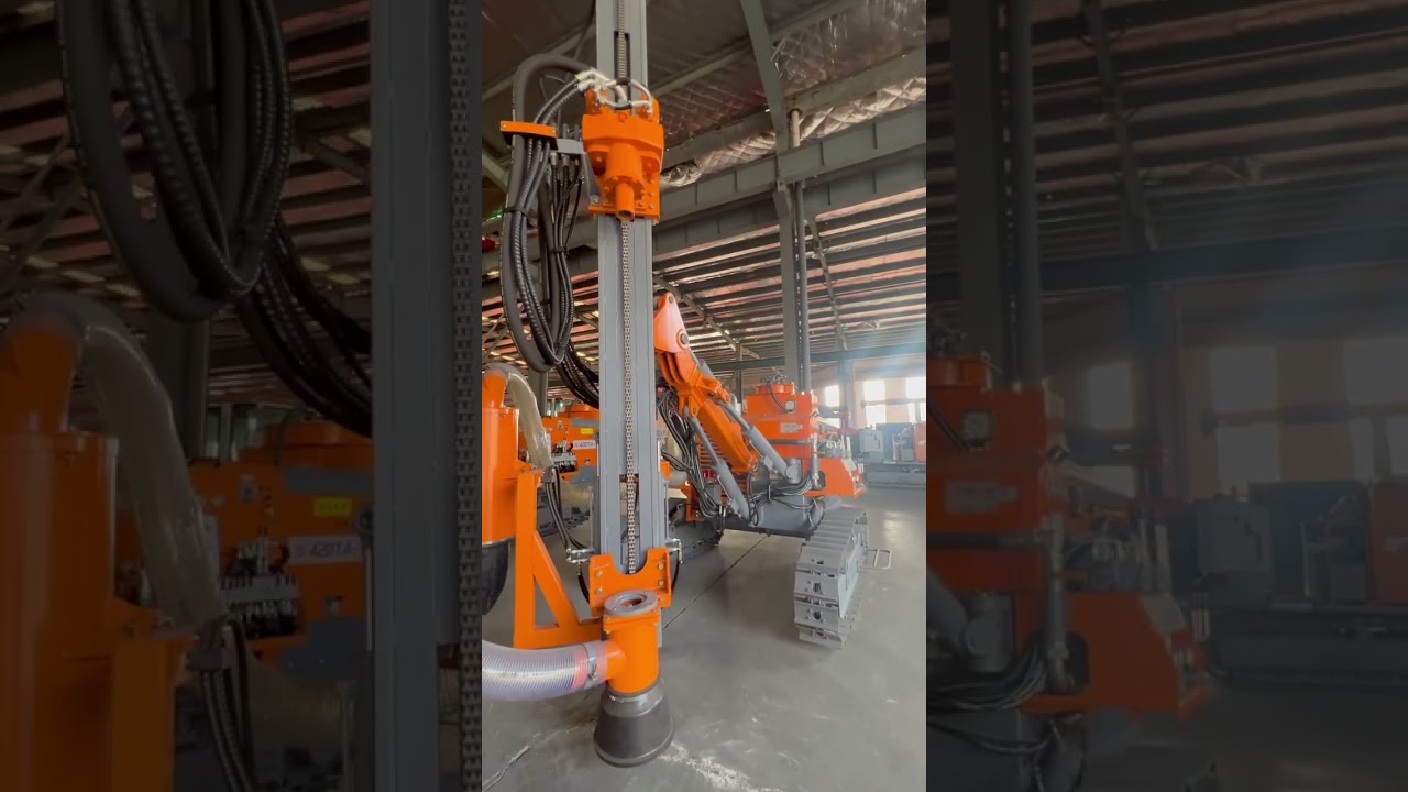 416T-1 Seperate DTH drilling rig：Drilling Mining Machinery 