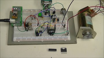 PICAXE TA8050P H-Bridge with Motor Speed Control