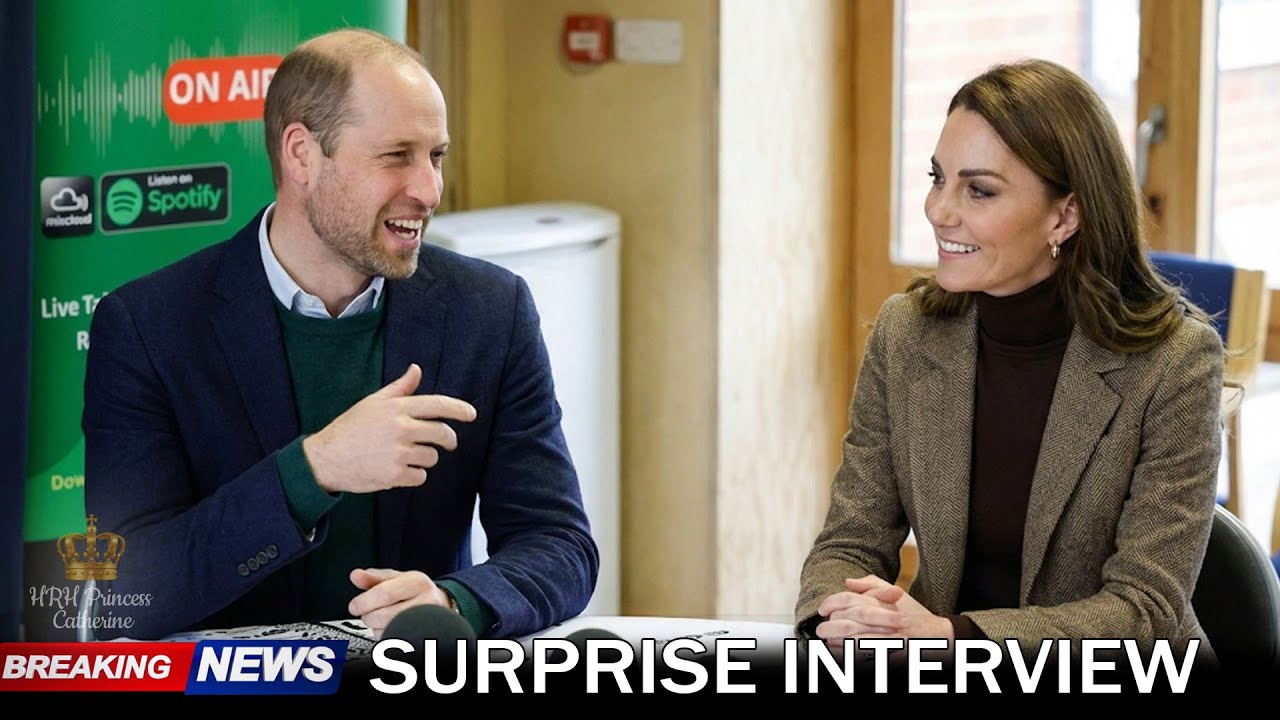 Поклонники в слезах наблюдали, как Уильям и Кэтрин произнесли трогательный призыв к единству сред...