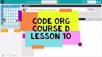 Code.org Course D Lesson 10 Loops in Ice Age - Code org Lesson 10 Answers