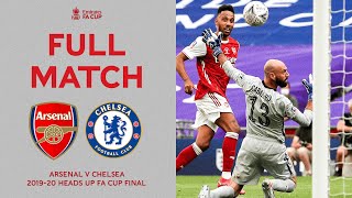 FULL MATCH | Captain Aubameyang Leads Arsenal To Victory | Heads Up FA Cup Final | 2019-20
