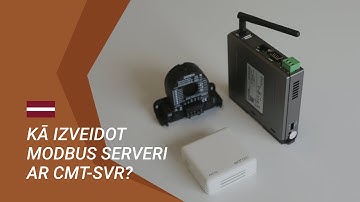 HOW TO create a MODBUS server with cMT-SVR? // Kā izveidot MODBUS serveri ar cMT SVR?
