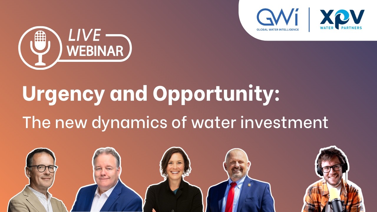 Urgency and Opportunity: The new dynamics of water investment