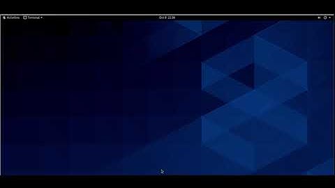 Configuración del entorno y dirección IP en CentOS 8