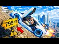 Franklin Tested CRAZY Cars on 799FT Drop  Which Car Survives? | GTA 5 Telugu | Dhanu Dino