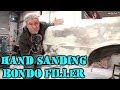 Block Sanding Bondo For 2K Primer!