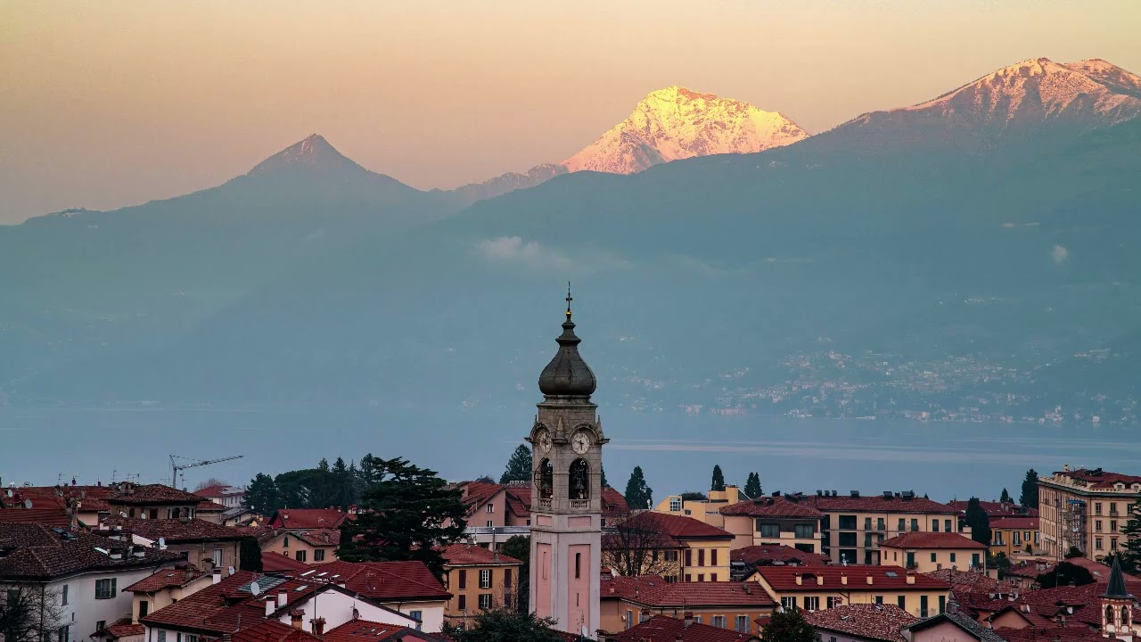 Sunset in an Italian Mountain Town | Instrumental Music
