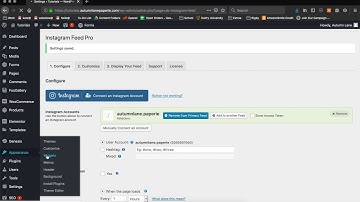 WordPress Tutorial: How to connect your Instagram account