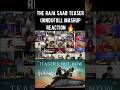 The Raja Saab Teaser Mashup Reaction | Prabhas | Maruthi | Thaman | TG Vishwa Prasad #shorts