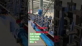 Auto change scaffold steel plank rollformer ,make it rolling with BOSJ👏🏻🤘🏻