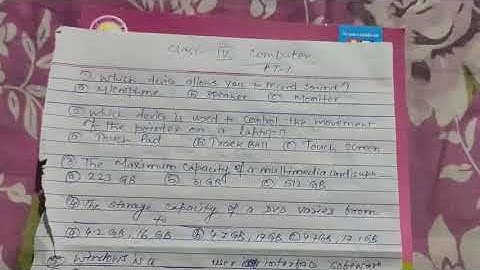 class 5, Revision computer by Ashok Kumar Mishra