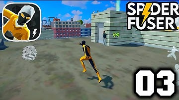 Spider Fuser Gameplay walkthrough - part 3: the bad guys (Android and iOS)