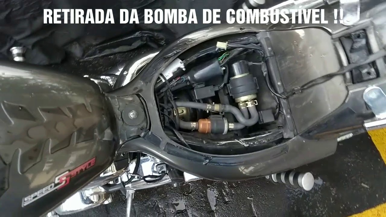 Como retirar a bomba de combustível da Shadow 600 e fazer ligação direta!