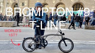 BROMPTON FOLDING BIKE  [VLOG 4] T LINE PICK UP AND RIDE IN NYC