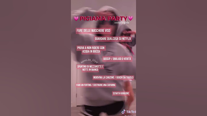 idee cosa fare ad un pigiama party💗