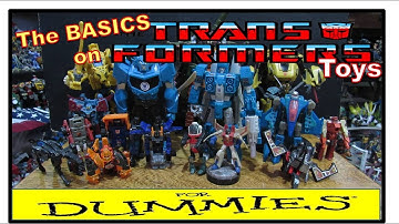 THE BASICS on TRANSFORMERS Toys For DUMMIES by a Dummy | What is a TRANSFORMER? | LOL video