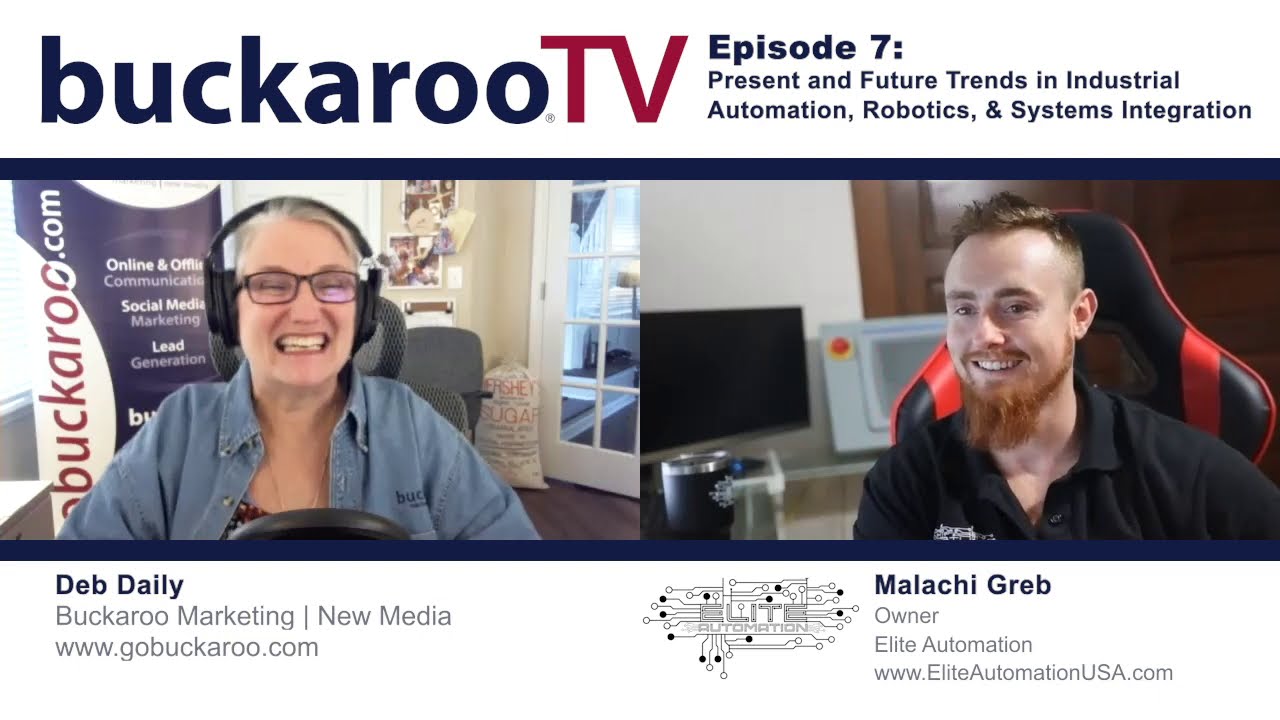 BuckarooTV Ep. 7: Present & Future Trends in Industrial Automation, Robotics & Systems Integration