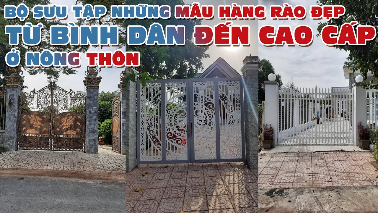 Part 1- Collection of beautiful fence gate models from popular to ...