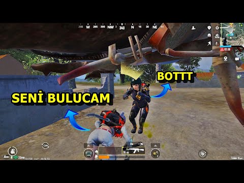 BAYILTTI YUMRUK ATTI ! SENİ BULUCAM DEDİM  VEEEE ! SOLO VS SQUAD PUBG MOBİLE