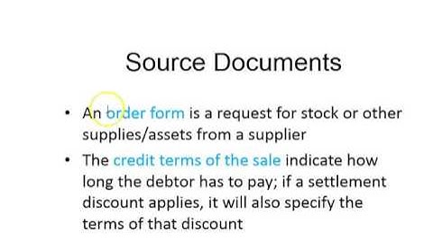 Source documents