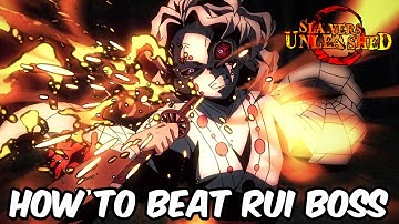 21 NEW CODES! Rui BOSS Location + How to BEAT Rui Boss Easily in Slayers Unleashed! DROP? ( Roblox )