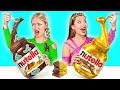 Wyzwanie: Czekolada Kontra Prawdziwe Jedzenie z Wednesday Addams | Szalone Wyzwanie Super Hyper DO