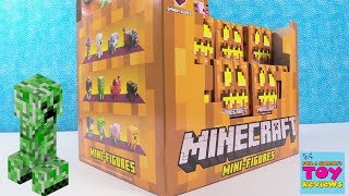 Minecraft Spooky Series 9 Blind Box Mini Figures Full Set Toy Review | PSToyReviews