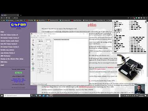 G4FON- CW Learning -Software and Blogg