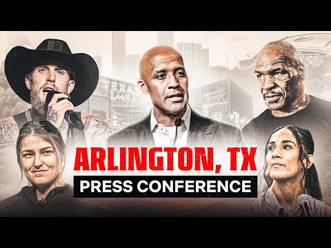 Jake Paul vs Mike Tyson OFFICIAL PRESS CONFERENCE  [LIVE]