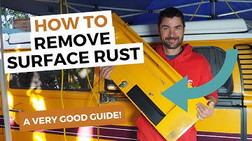 HOW TO GUIDE: Removing surface rust!! | VW Kombi restoration