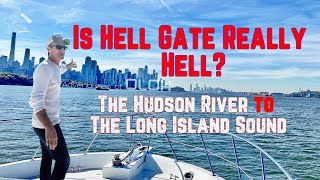 Motor Yacht Cruising - Rounding Manhattan And Experiencing Hell Gate by Adventures Of Motor Yacht OLOH 44,074 views 1 year ago 28 minutes