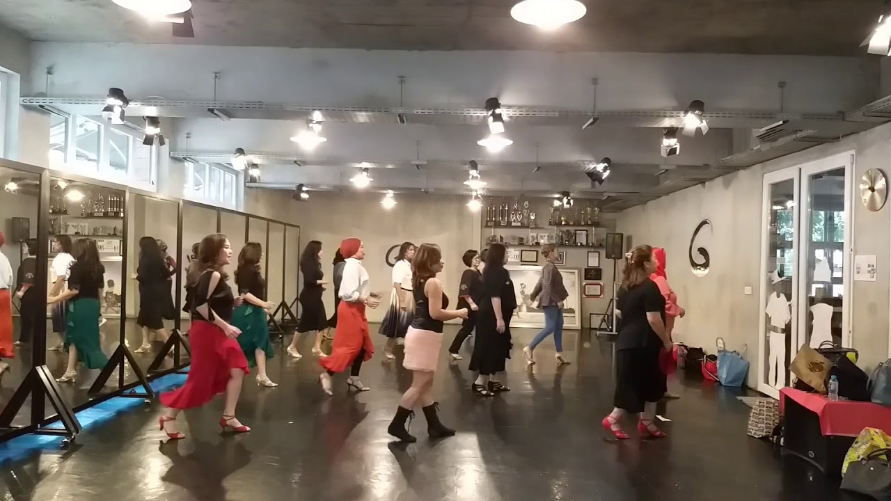 Disco Dancing Queen line dance YouTube